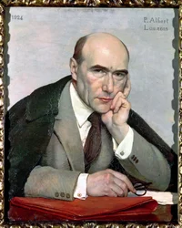 Retrato de Andre Gide (1869-1951) 1924